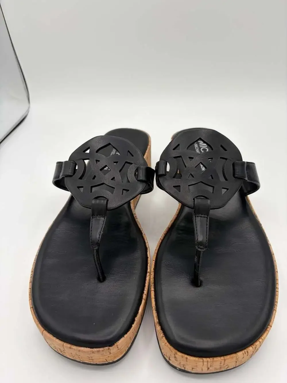 Michael by Michael Shannon Women's Presley Black Wedge Sandal